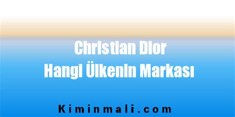 dior hangi ülkenin markası|dior style wikipedia.